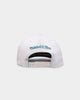 Mitchell & Ness Charlotte Hornets 'Hardwood Classics Patch' Classic Red Snapback Cream