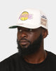 Mitchell & Ness Los Angeles Lakers 'Hardwood Classics Patch' Classic Red Snapback Cream