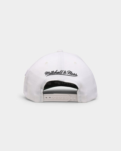 Mitchell & Ness Brooklyn Nets 'Hardwood Classics Patch' Classic Red Snapback Cream