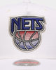 Mitchell & Ness Brooklyn Nets 'Hardwood Classics Patch' Classic Red Snapback Cream