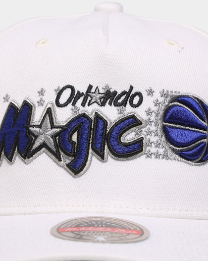 Mitchell & Ness Orlando Magic 'Hardwood Classics Patch' Classic Red Snapback Cream