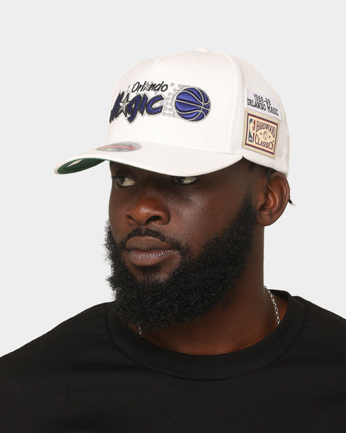 Mitchell & Ness Orlando Magic 'Hardwood Classics Patch' Classic Red Snapback Cream