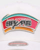 Mitchell & Ness San Antonio Spurs 'Hardwood Classics Patch' Classic Red Snapback Cream