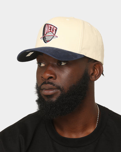 Mitchell & Ness Brooklyn Nets 'Vintage Cream' Pro Crown Snapback Cream
