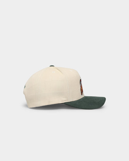 Mitchell & Ness Seattle Sonics 'Vintage Cream' Pro Crown Snapback Crown