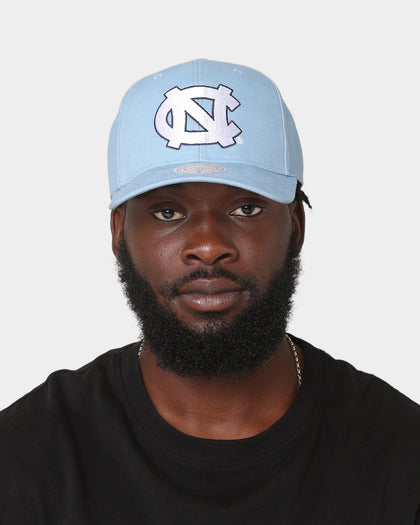 Mitchell & Ness UNC Easy Win Pro Crown Snapback Carolina Blue