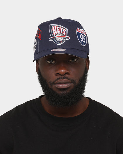 Mitchell & Ness Brooklyn Nets 'Highway' Pro Crown Snapback Light Blue