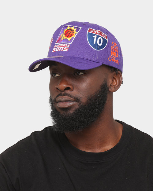 Mitchell & Ness Phoenix suns 'Highway' Pro Crown Snapback Purple