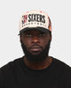Mitchell & Ness Philadelphia 76ers '90s Training Camp' Pro Crown Snapback Cream
