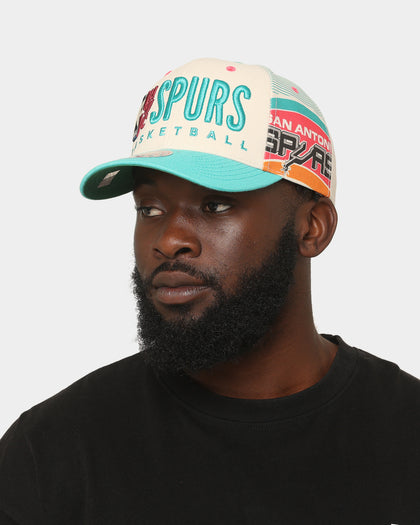 Mitchell & Ness San Antonio Spurs '90s Training Camp' Pro Crown Snapback Cream