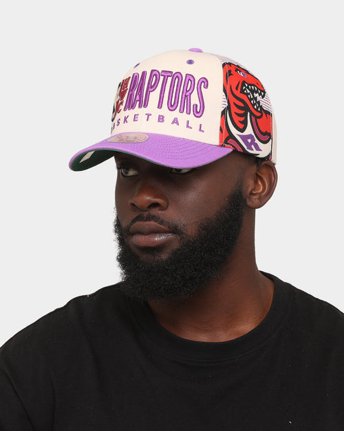 Mitchell & Ness Toronto Raptors '90s Training Camp' Pro Crown Snapback Cream