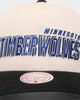 Mitchell & Ness Minnesota Timberwolves '96 Draft' Pro Crown Snapback Off White