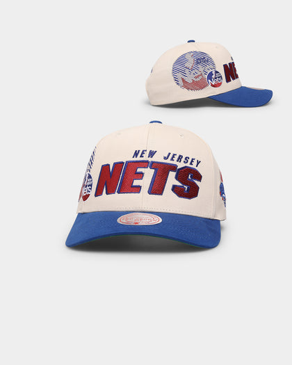 Mitchell & Ness New Jersey Nets '96 Draft' Pro Crown Snapback Off White