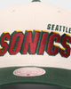Mitchell & Ness Seattle Sonics '96 Draft' Pro Crown Snapback Off White