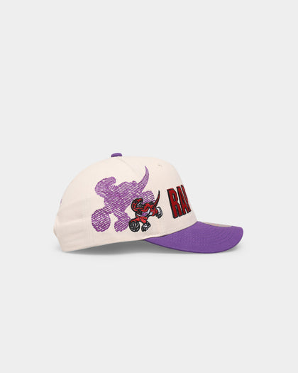 Mitchell & Ness Toronto Raptors '96 Draft' Pro Crown Snapback Off White