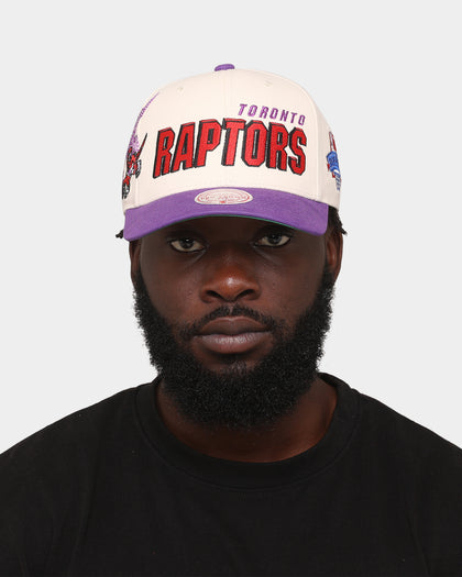 Mitchell & Ness Toronto Raptors '96 Draft' Pro Crown Snapback Off White