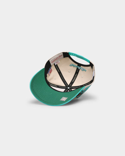 Mitchell & Ness Vancouver Grizzlies '96 Draft' Pro Crown Snapback Off White