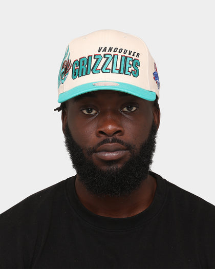 Mitchell & Ness Vancouver Grizzlies '96 Draft' Pro Crown Snapback Off White