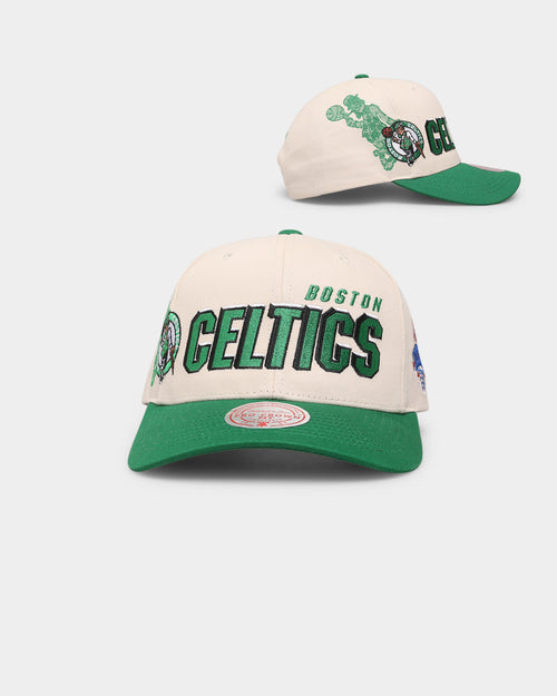 Mitchell & Ness Boston Celtics '96 Draft' Pro Crown Snapback Off White