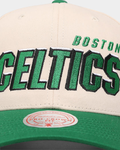 Mitchell & Ness Boston Celtics '96 Draft' Pro Crown Snapback Off White
