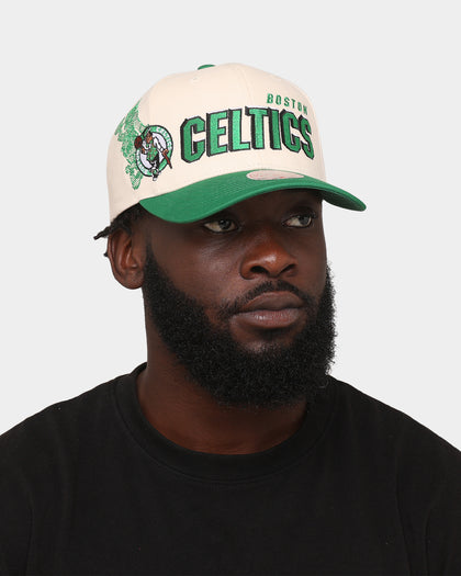 Mitchell & Ness Boston Celtics '96 Draft' Pro Crown Snapback Off White