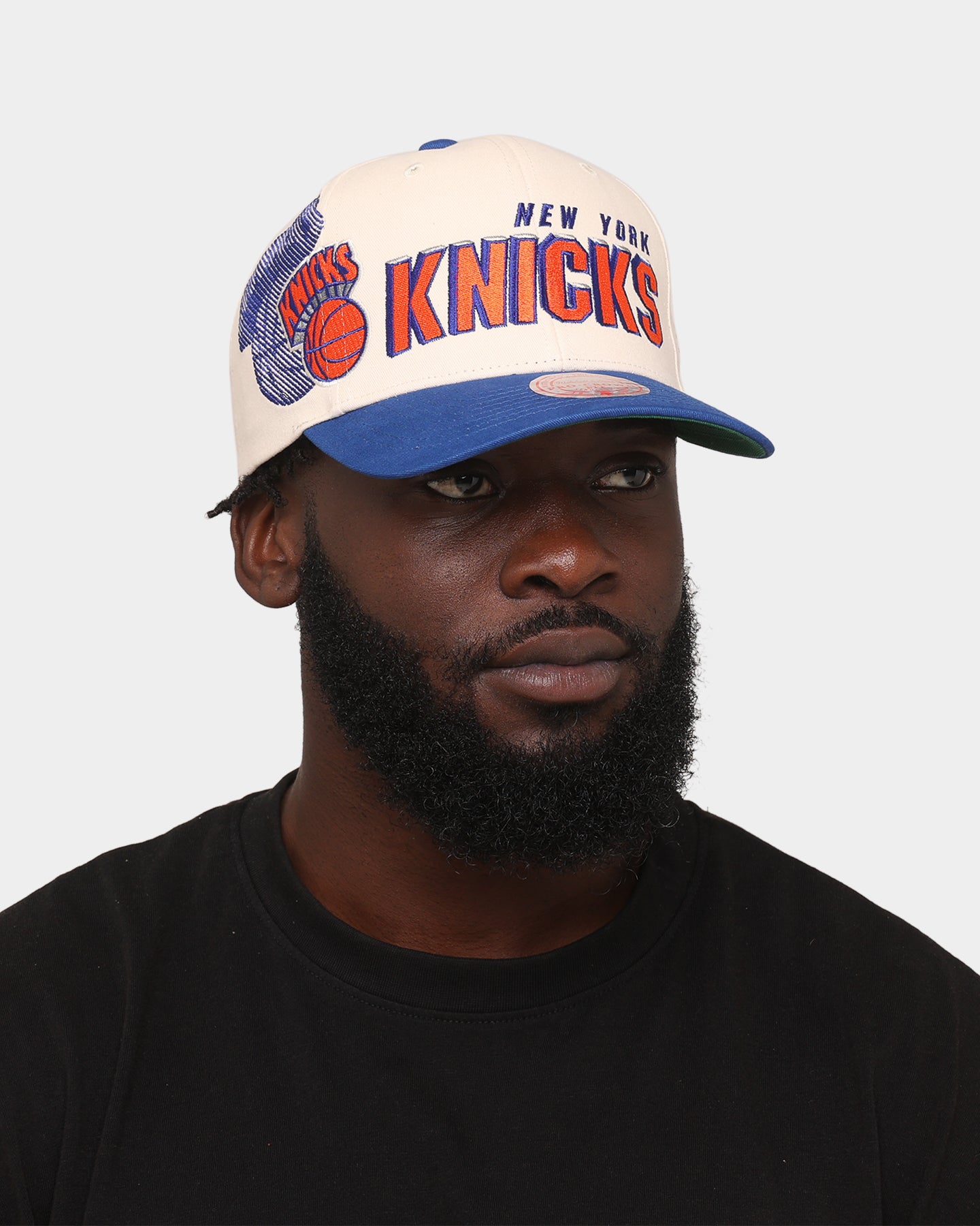 Mitchell & Ness New York Knicks '96 Draft' Pro Crown Snapback Off