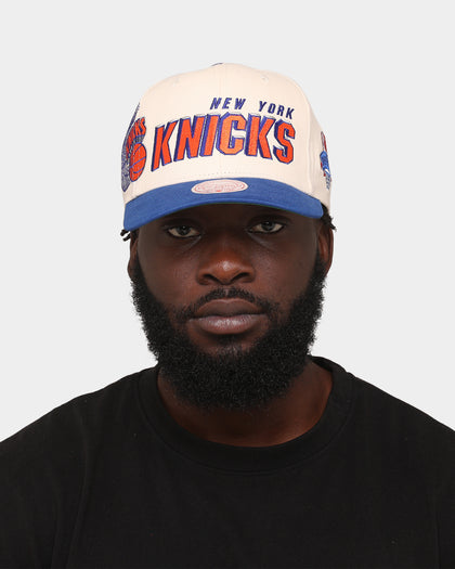 Mitchell & Ness New York Knicks '96 Draft' Pro Crown Snapback Off White
