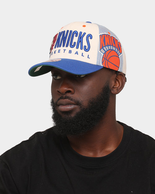 Mitchell & Ness New York Knicks '90s Training Camp' Pro Crown Snapback Cream