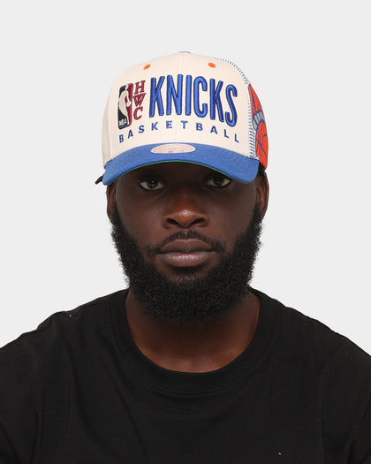 Mitchell & Ness New York Knicks '90s Training Camp' Pro Crown Snapback Cream