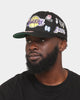 Mitchell & Ness Los Angeles Lakers 'Hand Drawn Doodle' Pro Crown Snapback Black