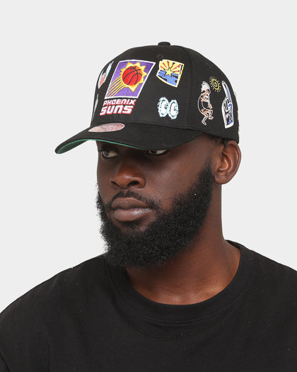 Mitchell & Ness Phoenix Suns 'Hand Drawn Doodle' Pro Crown Snapback Black