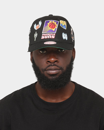 Mitchell & Ness Phoenix Suns 'Hand Drawn Doodle' Pro Crown Snapback Black