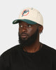 Mitchell & Ness Miami Dolphins Pro Crown Snapback Off White