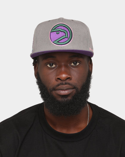 Mitchell & Ness Atlanta Hawks 'From Dusk' Fitted Grey