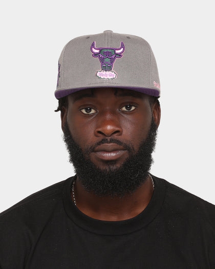 Mitchell & Ness Chicago Bulls 'From Dusk' Fitted Grey