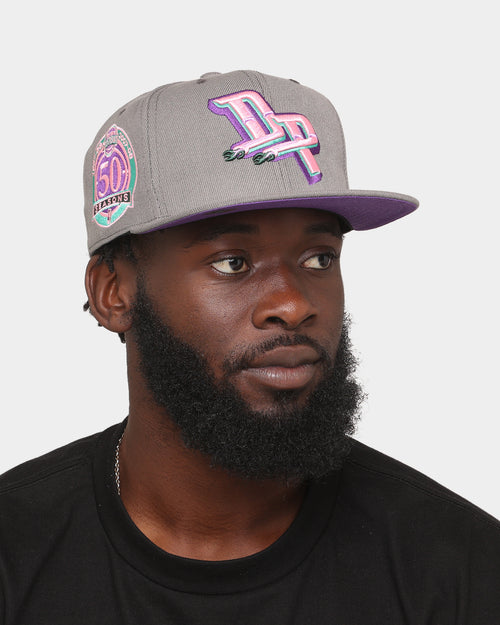 Mitchell & Ness Detroit Pistons 'From Dusk' Fitted Grey