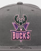 Mitchell & Ness Milwaukee Bucks 'From Dusk' Fitted Grey