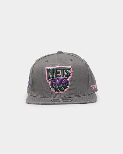 Mitchell & Ness Brooklyn Nets 'From Dusk' Fitted Grey