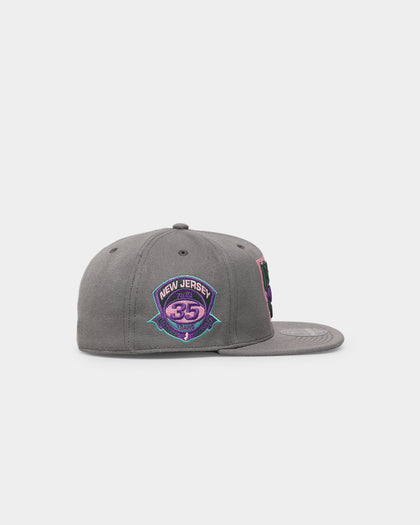 Mitchell & Ness Brooklyn Nets 'From Dusk' Fitted Grey