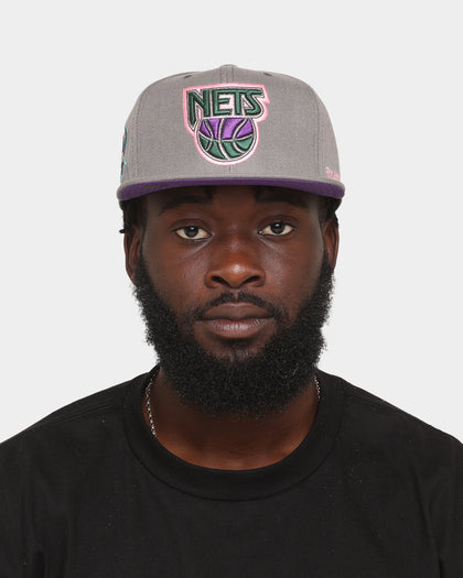 Mitchell & Ness Brooklyn Nets 'From Dusk' Fitted Grey