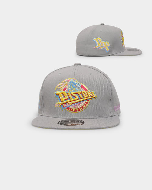 Mitchell & Ness Detroit Pistons 'Til Dawn' Fitted Grey