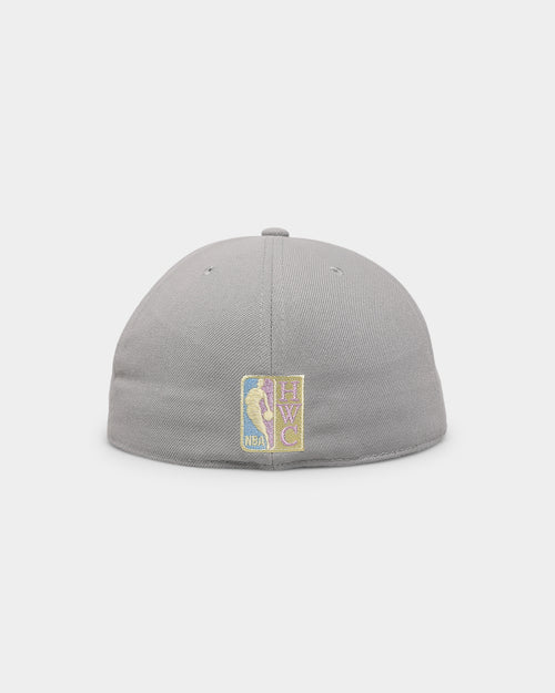 Mitchell & Ness Los Angeles Lakers 'Til Dawn' Fitted Grey