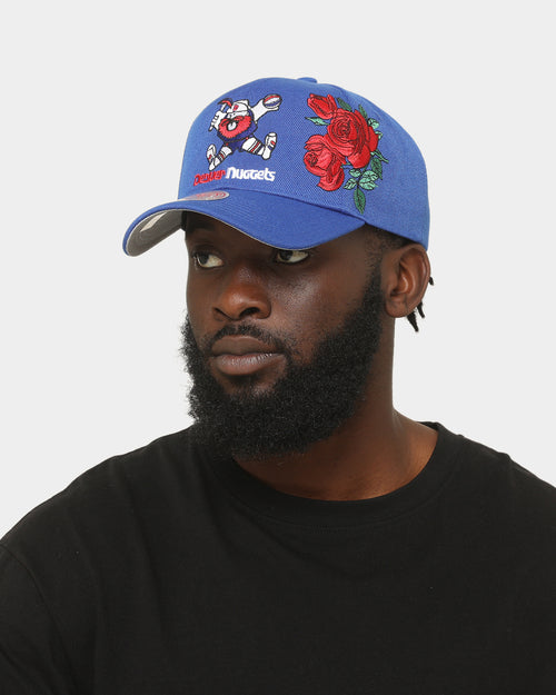 Mitchell & Ness Denver Nuggets 'Roses HWC' Pro Crown Snapback Blue