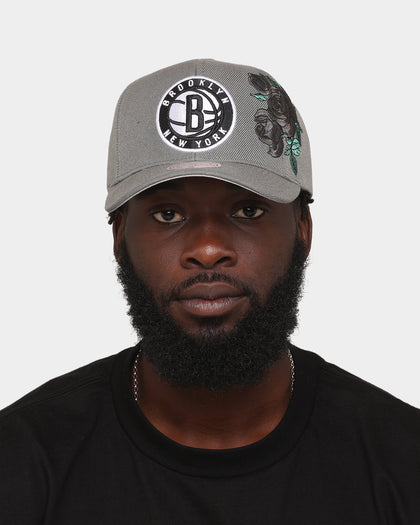 Mitchell & Ness Boston Nets 'Roses HWC' Pro Crown Snapback Grey