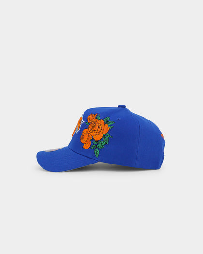 Mitchell & Ness New York Knicks 'Roses HWC' Pro Crown Snapback Blue