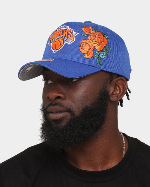 Mitchell & Ness New York Knicks 'Roses HWC' Pro Crown Snapback Blue