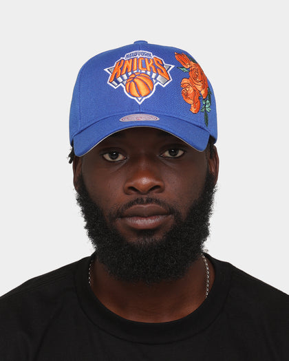 Mitchell & Ness New York Knicks 'Roses HWC' Pro Crown Snapback Blue