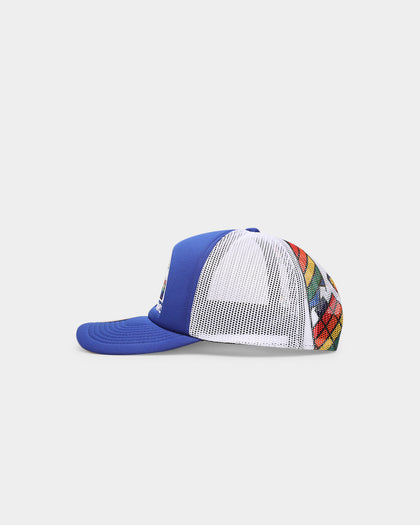 Mitchell & Ness Denver Nuggets 'NBA Off The Backboard' Trucker Snapback Blue