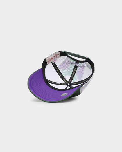 Mitchell & Ness Milwaukee Bucks 'NBA Off The Backboard' Trucker Snapback Green