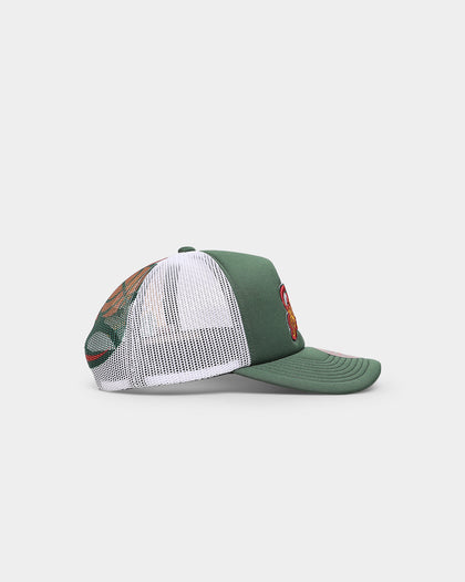 Mitchell & Ness Seattle Sonics 'NBA Off The Backboard' Trucker Snapback Green